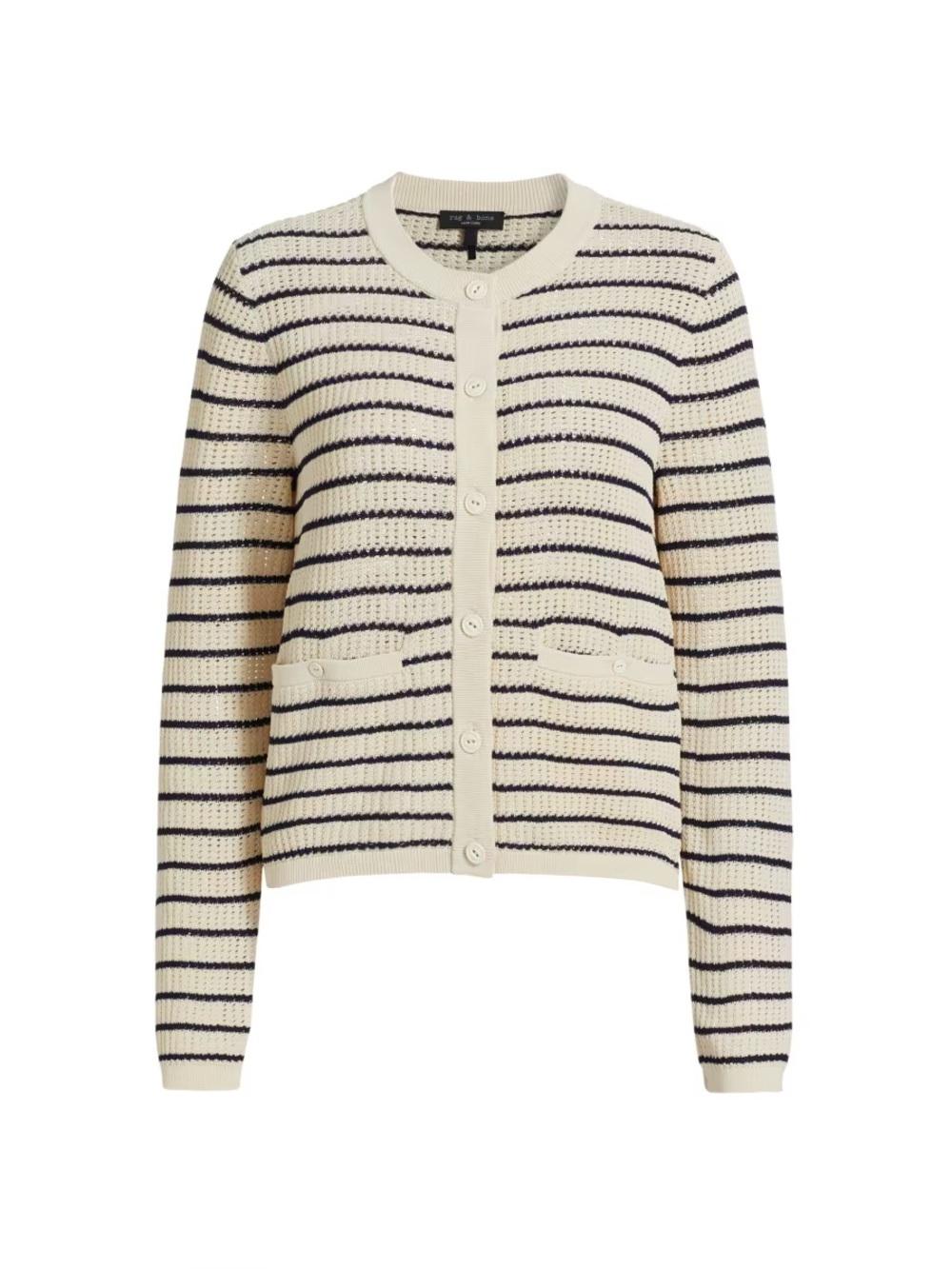 Rag & Bone viola striped cardigan top